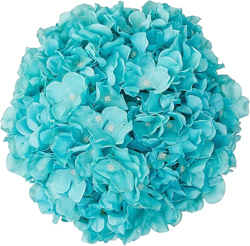 Miniatura 4 de Flores Artificiales de Hortensia Tiffany Cabezas 10 Flores Falsas de Hortensia de Seda para Centros de Mesa de Boda Ramos Decoración Floral DIY