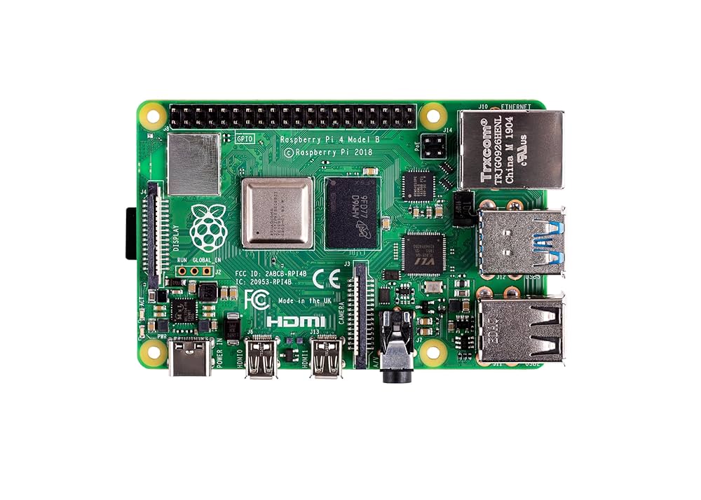 ■Raspberry PI4【4GB版/ケーブル&amp;ケース&amp;メモリ】 Amazon.co.jp: Raspberry Pi 4（4GB技適マーク付き）/ 32GBの