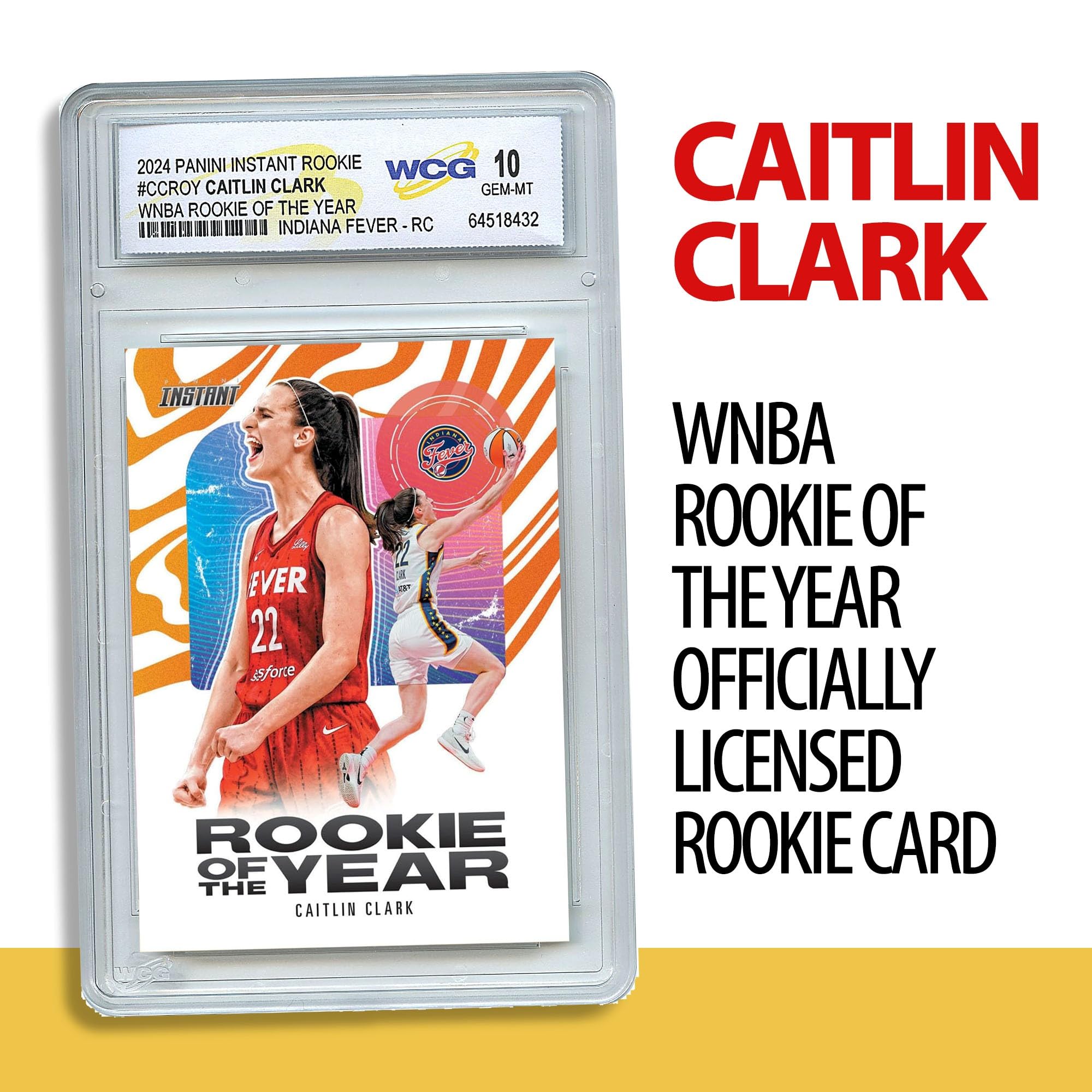 Amazon.com: 2024 Panini Officially Licensed Caitlin Clark Rookie 