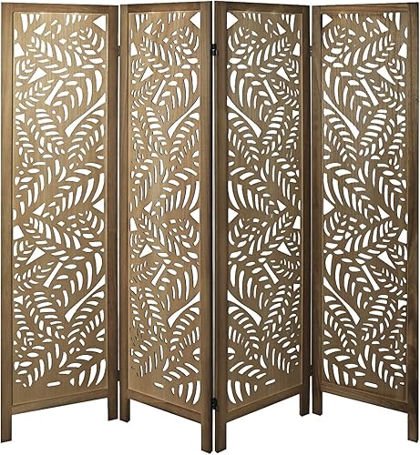 Babion Divisor de habitación de 4 paneles, divisores de 5.6 pies para dormitorio, división plegable, decoración moderna para dormitorio, exquisito 4