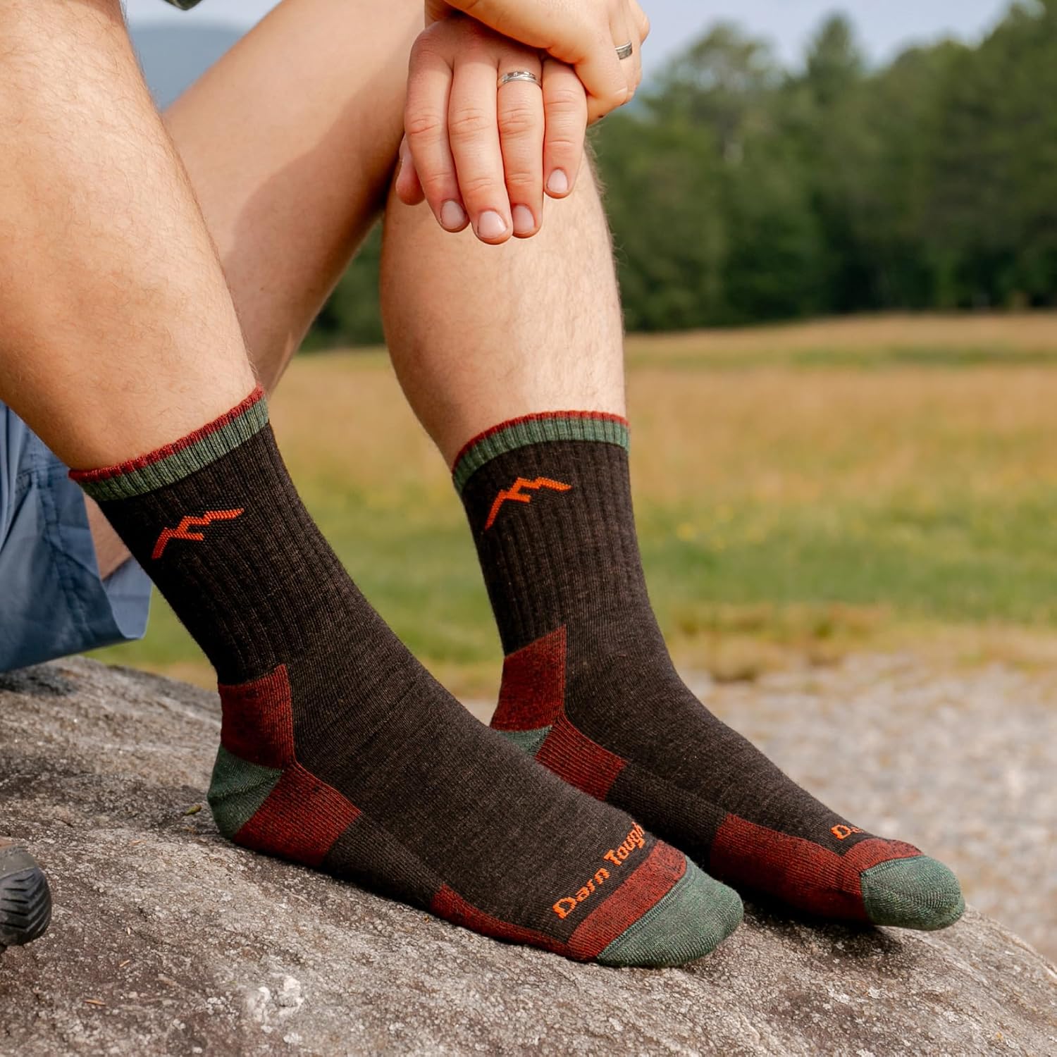 Darn Tough Vermont Men's Hiker Midweight Micro Crew Sock