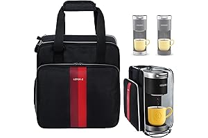 Travel Size Snuggle Bug Travel Coffee Maker Mini with Case for Keurig...