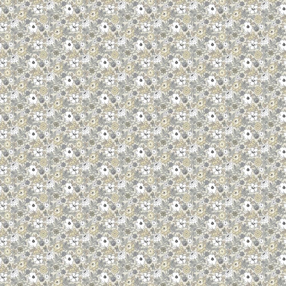 RoomMates RMK11316RL Floral Ditzy Vine RMK1131, Grey, 18" x 18.9"