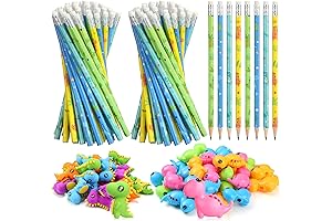 Enliven Parties with the Enchanting 120-Piece Dinosaur Pencil Set