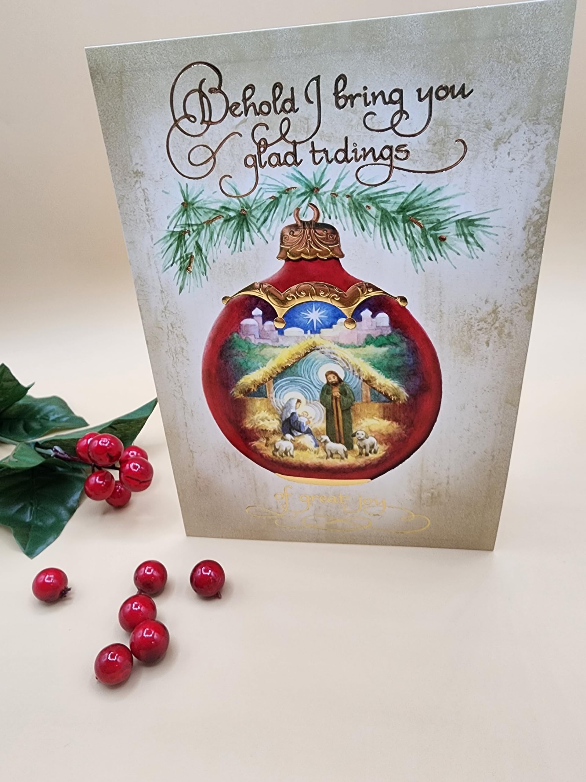 Amazon | Performing Arts カトリッククリスマスカード 封筒付き