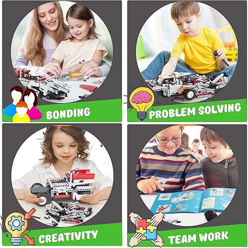 Miniatura 3 de Juguetes de construcción de tallo para niños de 6 a 8 años juguetes de ingeniería geniales para niños de 8 a 10 años kit de modelo para construir