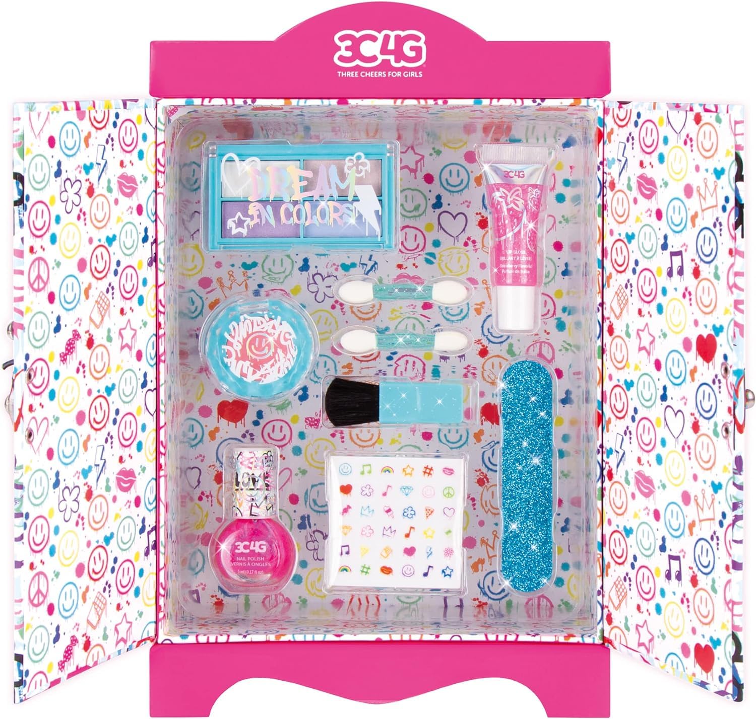Amazon.com: 3C4G Graffiti: Cosmetic Wardrobe Kit Tweens & Girls