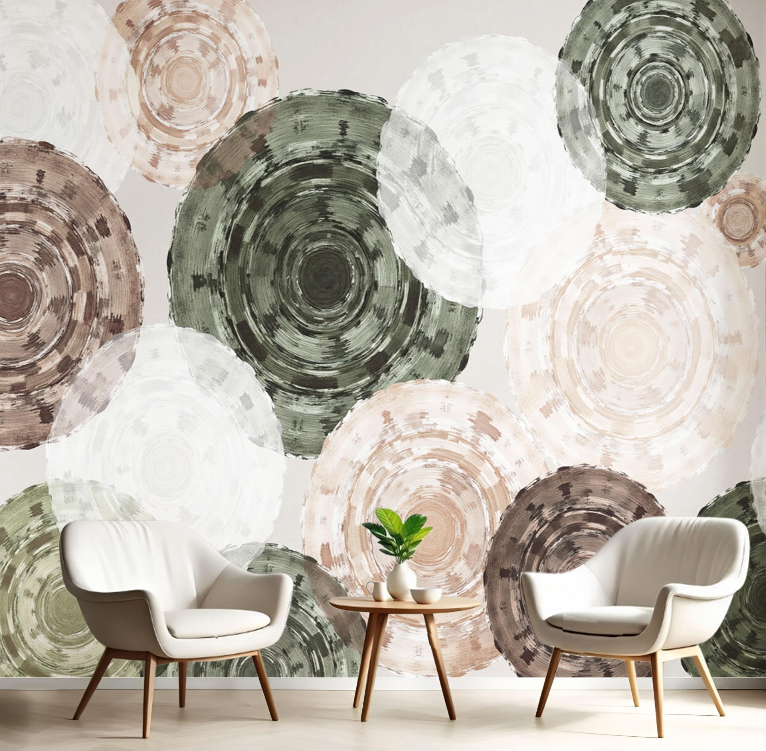 Papier Peint Panoramique Aquarelle : Décoration Murale Haut de Gamme