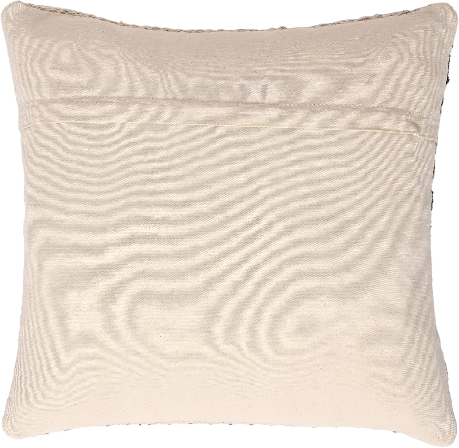 REDEARTH · Textured Throw Pillow Cushion Covers - Boho Tufted Decorative Farmhouse Cases Fall Set for Couch - Sofa - Bed - Dining - Patio - Outdoor - 100% Cotton (18"x18", Motley Bohemia) Pack of 2