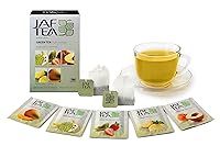 Vista 2 de JAF TEA - Pure Green Collection - Fruit Melody - Green Tea - 6 Pack, 120 Tea Bags Total