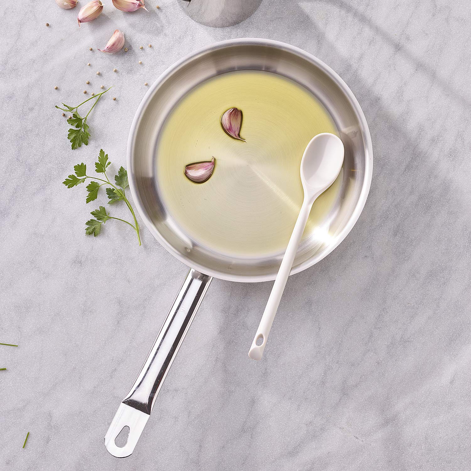 Norpro NOR-9104R MELAMINE SLOTTED SPOON, RED, 11-1/2-Inch