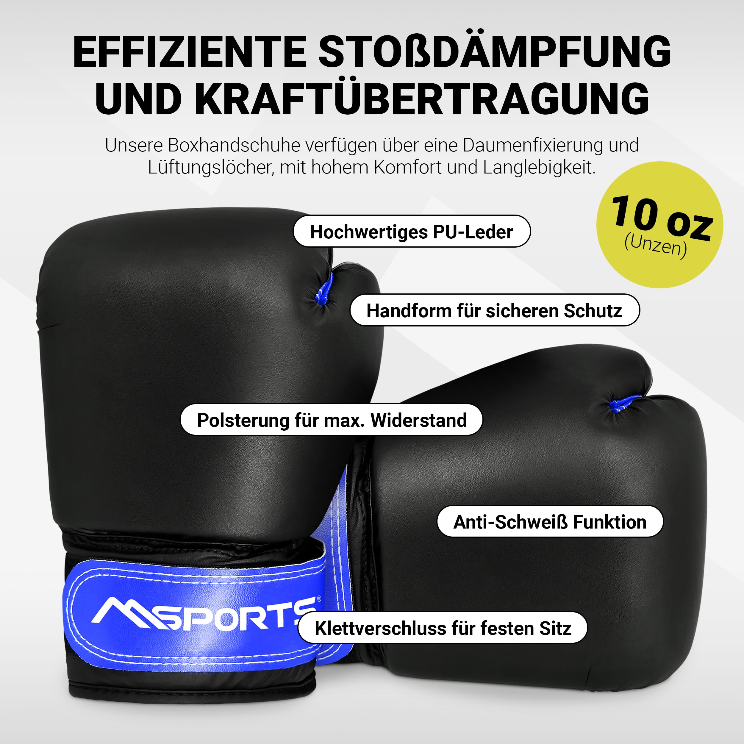 MSPORTS Ensemble sac de frappe de qualité supérieure pour enfants et adolescents – Kit de boxe avec gants de boxe, bandages et sac, 70 × 25 cm, 12 kg – Idéal pour l'entraînement de boxe et de