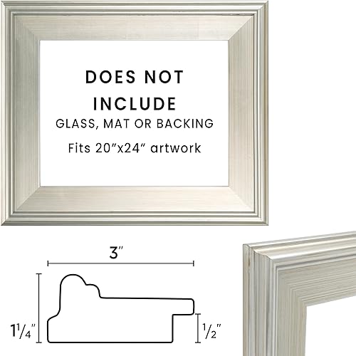 Vista 23 de Creative Mark Plein - Marco de aire individual 8 x 10, dorado, paquete de 10