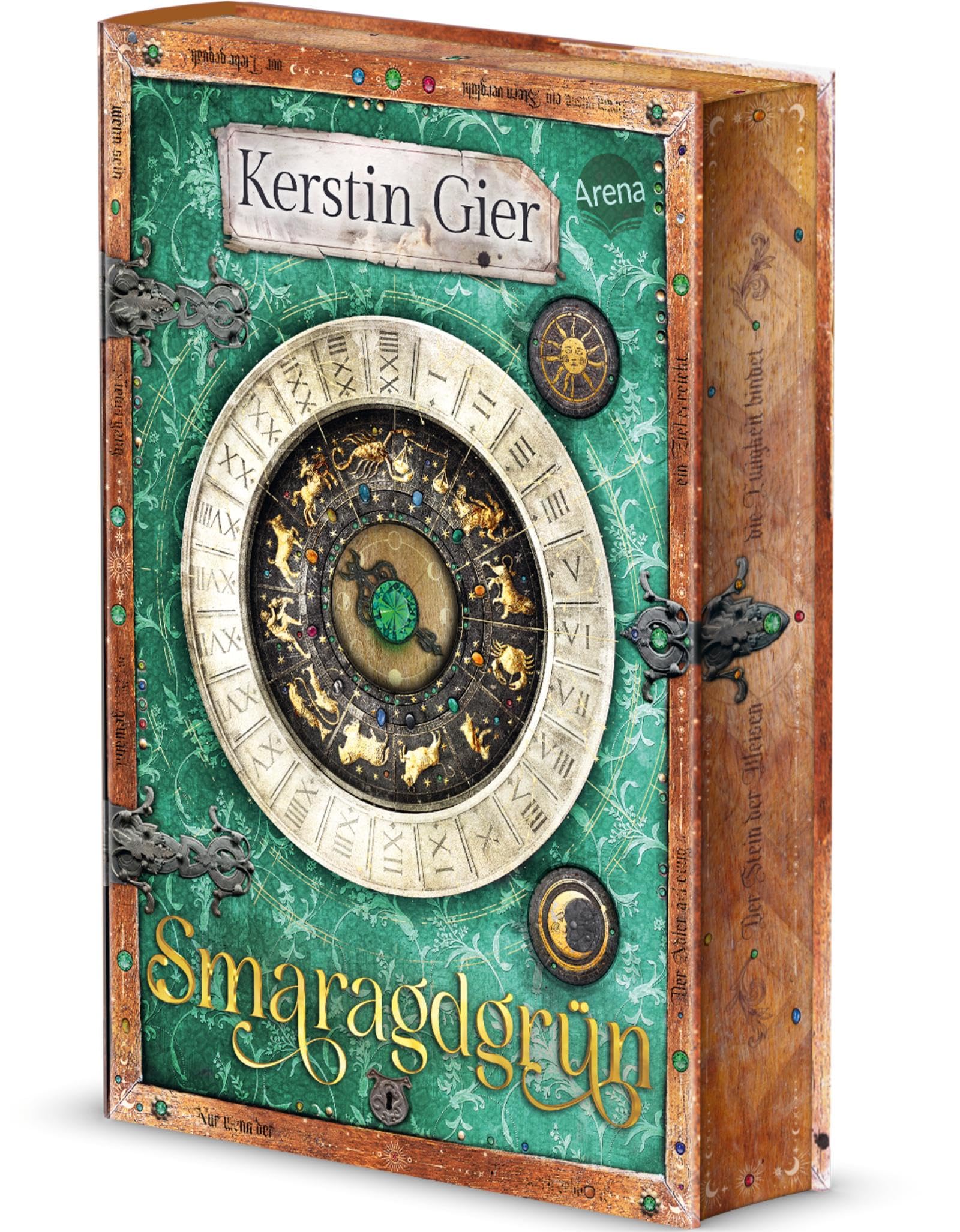 Liebe geht durch alle Zeiten (3). Smaragdgrün: Das romantische Finale der wunderschön gestalteten Zeitreise-Edition der Edelstein-Trilogie von ... Gier - mit Farbschnitt in der 1. Auflage