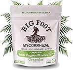 Big Foot Mycorrhizae - Double Your Plant Size – Easy to Use – Made in USA – Treats 30 Plants (7,500 mycorrhizal Spores)
