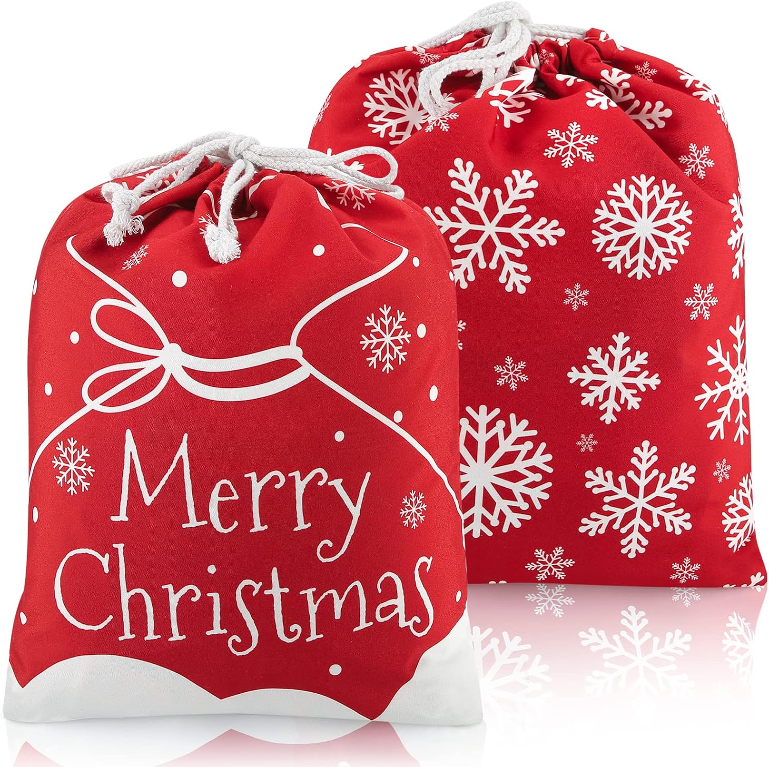 christmas canvas gift bolsas