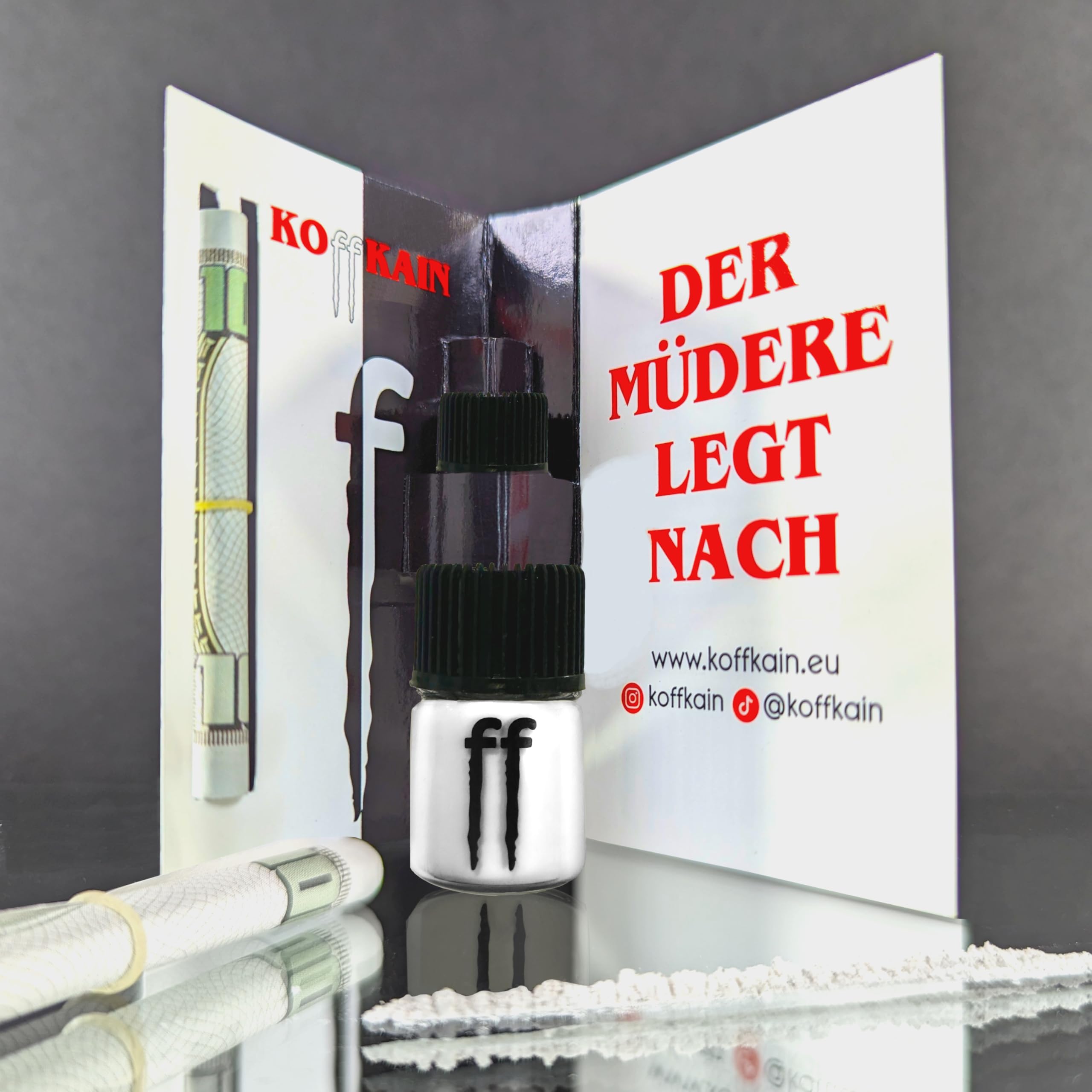 KOffKAIN High Energy - Koffein, Taurin, Szechuanpfeffer Calciumcarbonat und Vitamin B12 (10)