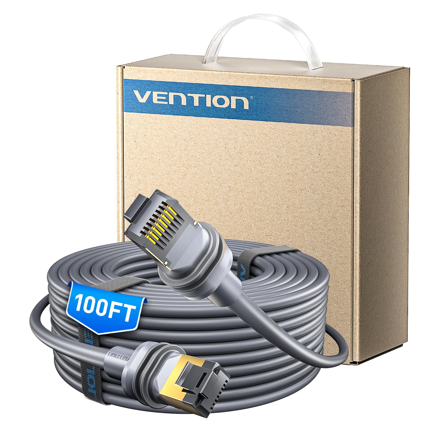 VENTION IAJHT Cat.7 SFTP Starlink - Cable de red Ethernet (30 m), color gris