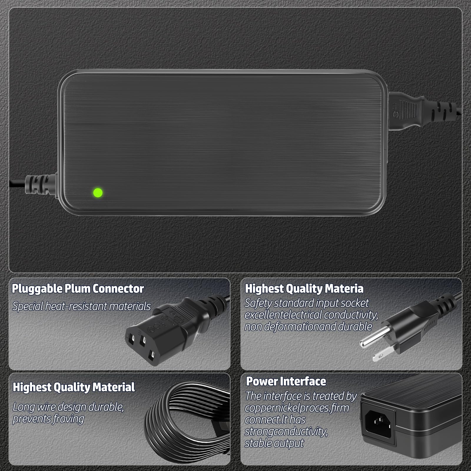 Fosi Audio ZA3 (48V/5A電源) Fosi Audio 48V GaN Power Supply Unit for TB10D, BT20A PRO,V3