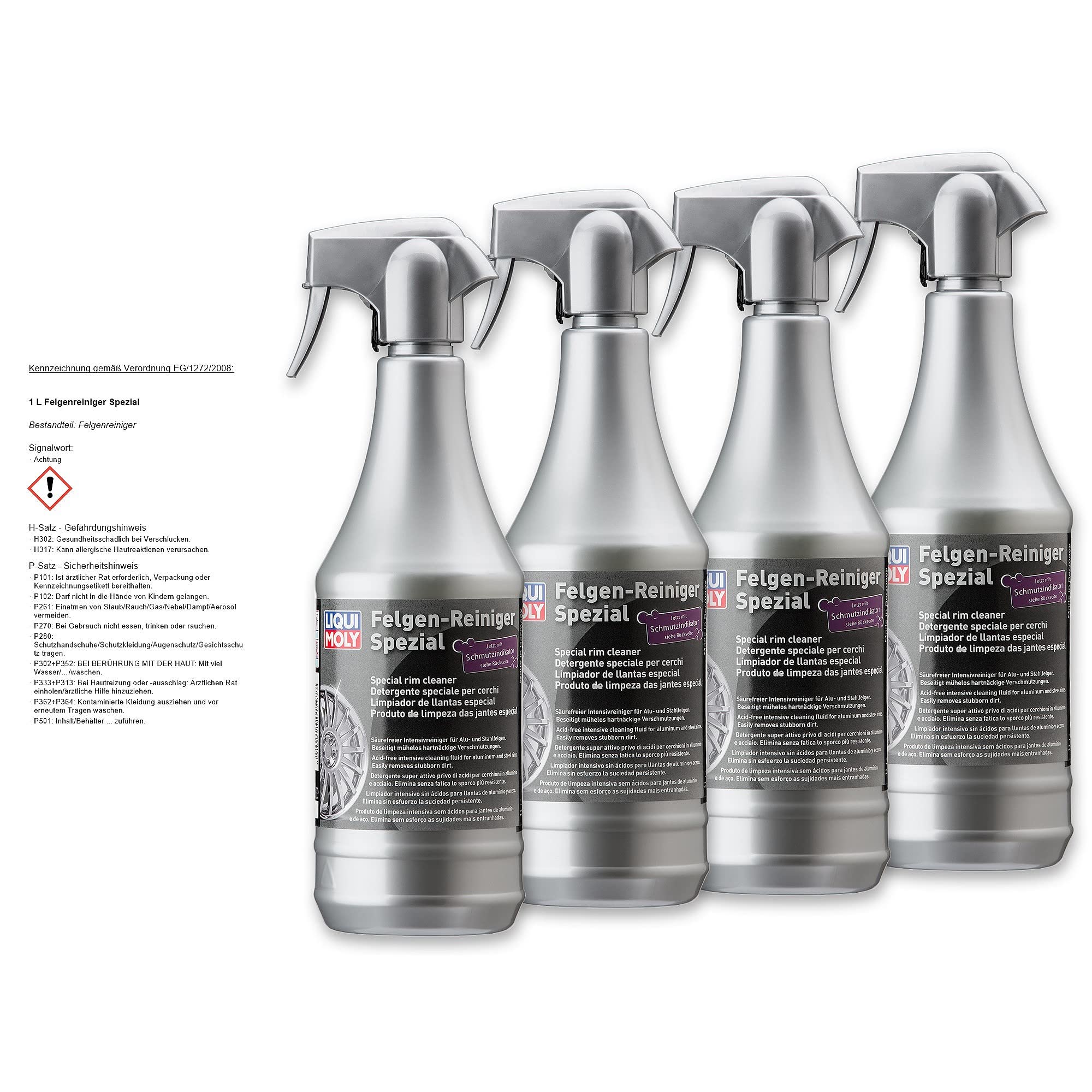 LIQUI MOLY 1597х4 Detergente para llantas 1 Liter