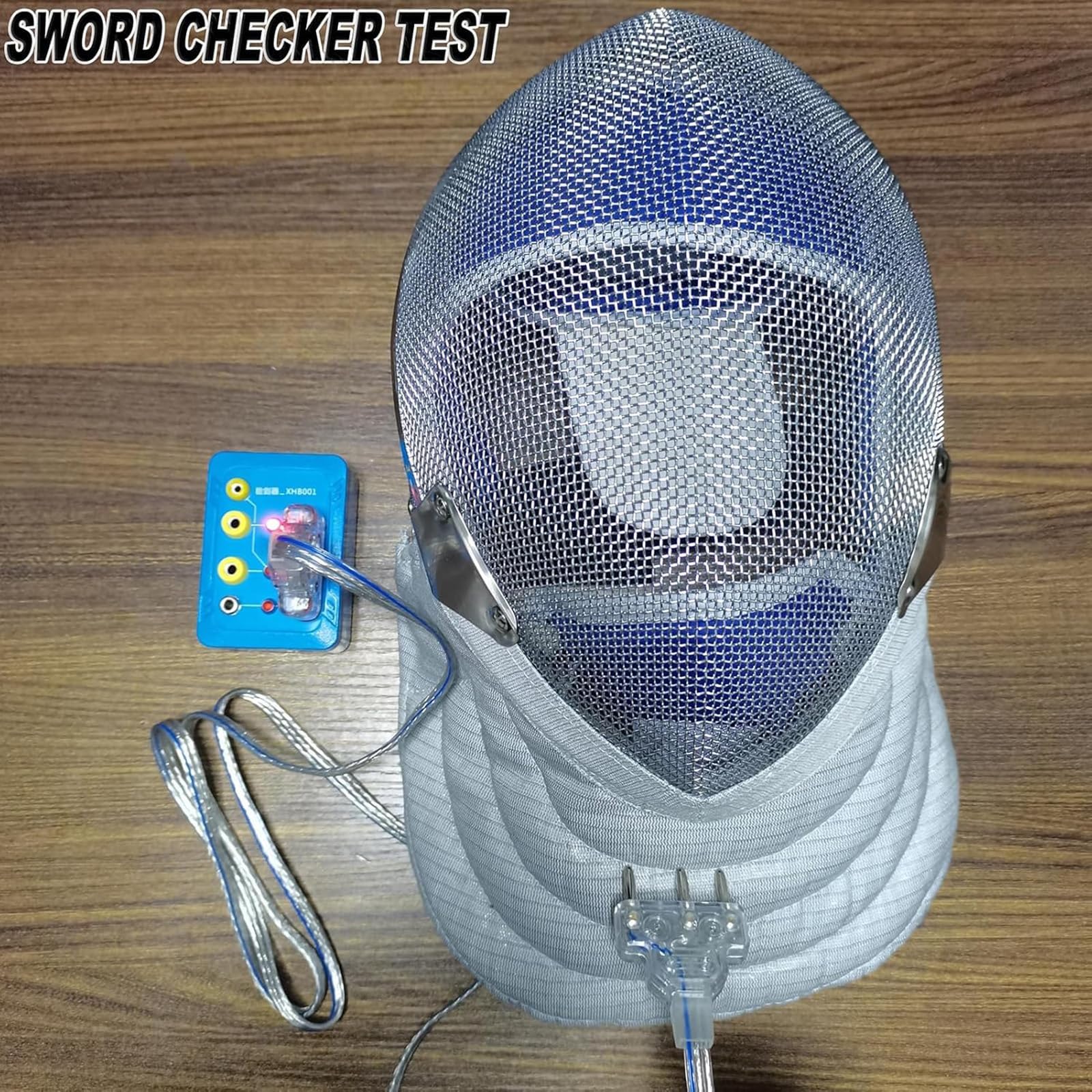 Tester szermierki, tester ciśnienia folii i Epee, pudełko testujące sygnał dźwiękowy do ostrza, kabla korpusu i testera maski