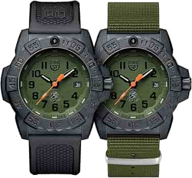 Amazon | Luminox - ネイビーシール XS.3517.NQ.セット - メンズ