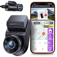 Vantrue S1 Pro Dash Cam Telecamera Auto 2 Canali 2.7K+1080P, Intelligente