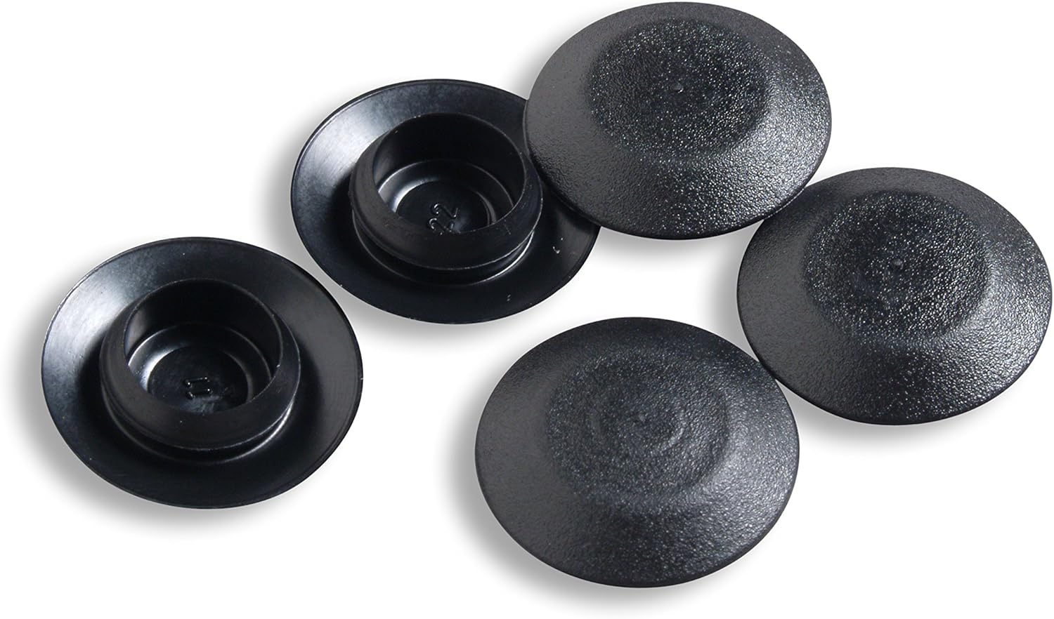 BPF-1/2 0.5 inch Flush Mount Black Plastic Body and Sheet Metal Hole Plugs PDR Paintless Dent Repair (1,000)