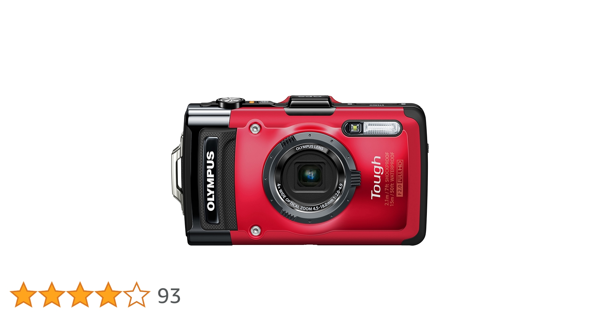【撮影可能,訳あり】OLYMPUS STYLUS TG-3 Tough レッド Amazon | OLYMPUS デジタルカメラ STYLUS TG-3 Tough レッド