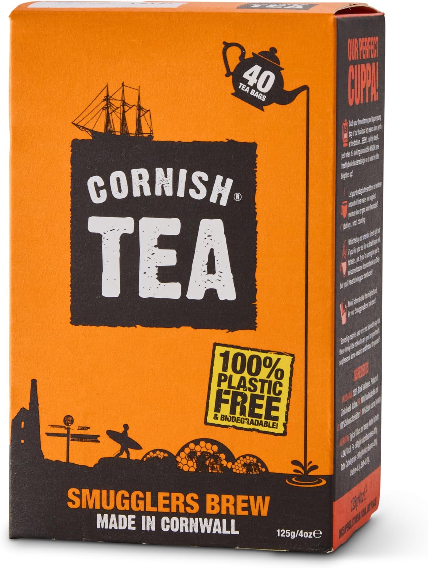 Cornish Tea, Smugglers Brew - 40 Tea bags