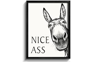 Heiple Framed Bathroom Art- Farmhouse Decor Sets Funny Wall Art