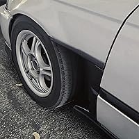 Vista 3 de KUAFU Parachoques de recorte compatible con Honda Civic EK EJ ABS de plástico negro para 1996-2000