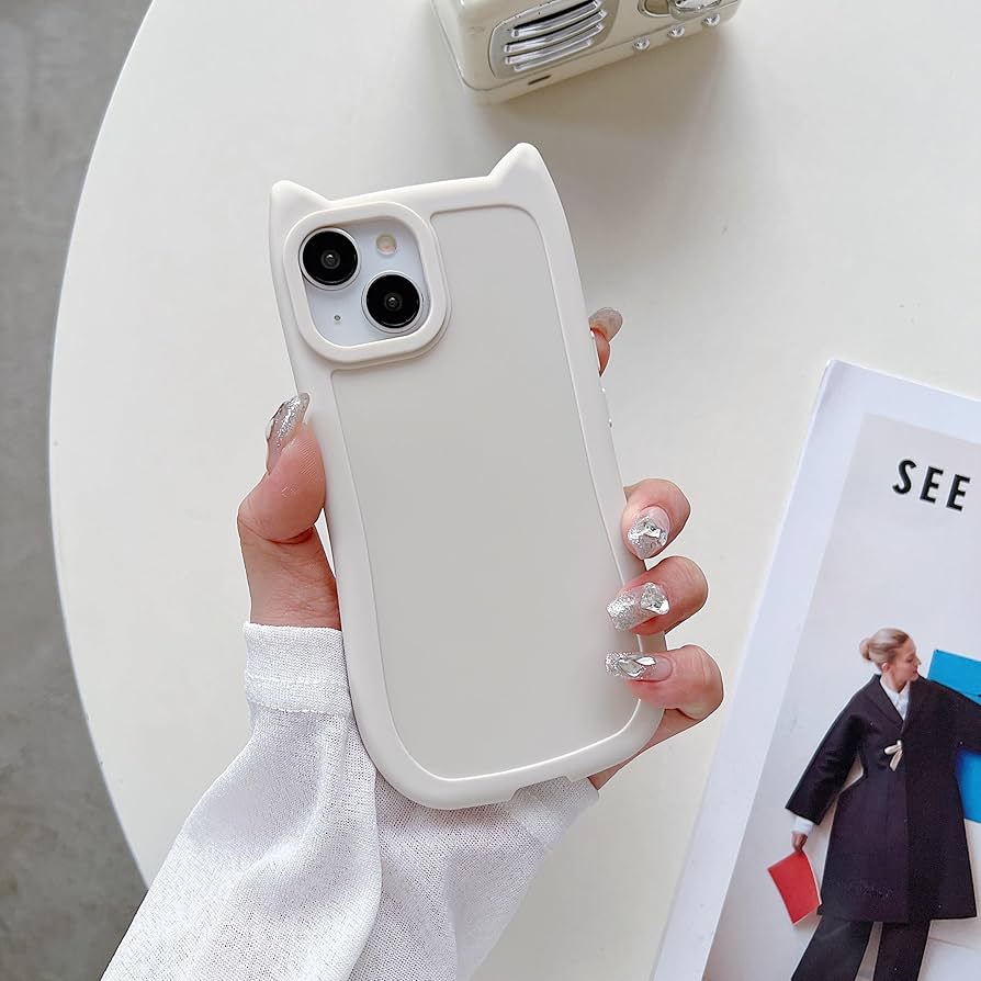 Amazon.co.jp: ZOOYAA iPhone 11 Pro 用 ケース 猫耳 可愛い おしゃれ