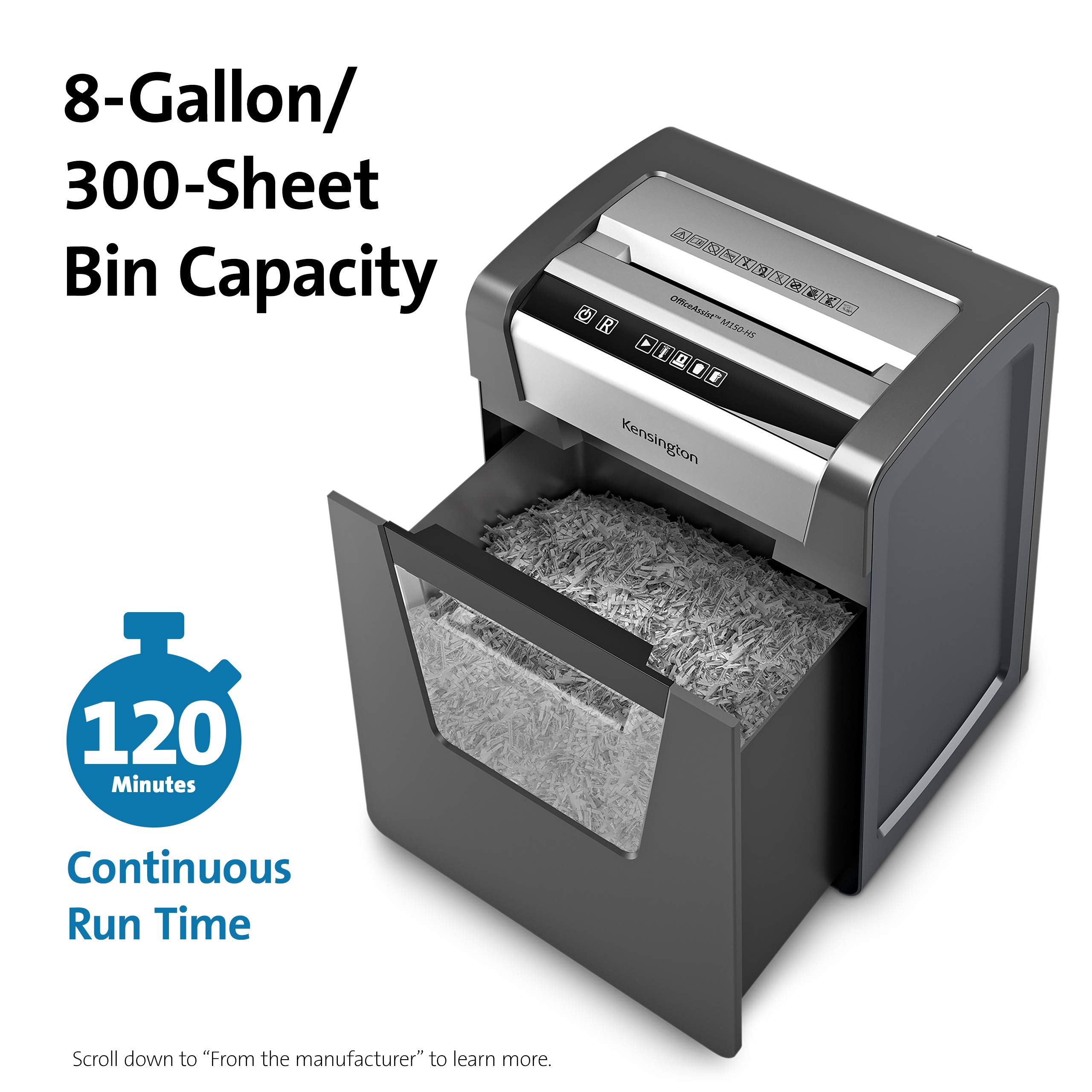 Amazon.com: Kensington K52077AM Micro Cut Shredder - OfficeAssist