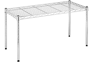 Supreme Wide Stacking Shelf - Heavy Duty, Adjustable, Chrome