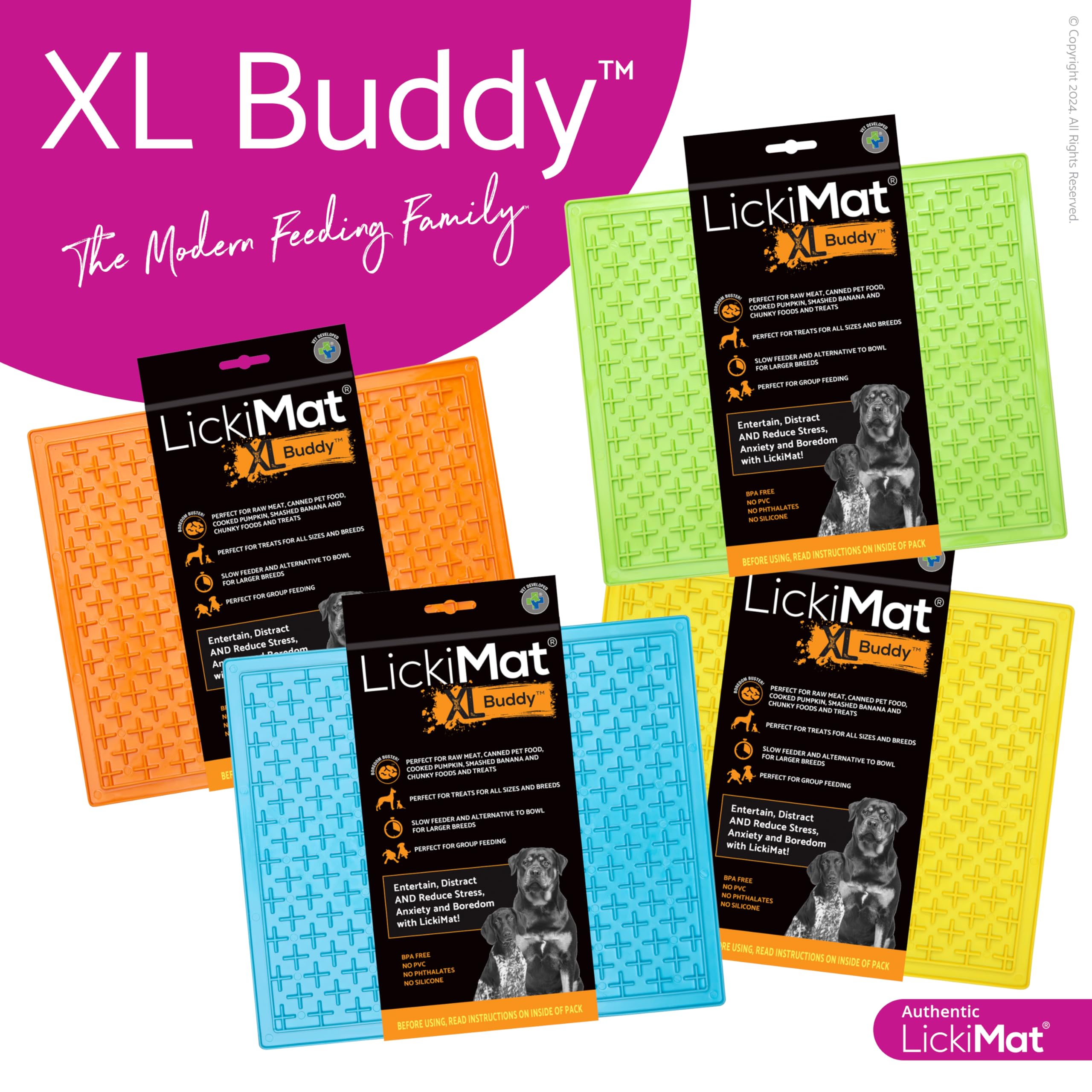 Lickimat Buddy XL (voor droog- en natvoer) | Boss&Dog Lickimat Buddy XL (voor droog- en natvoer) | Boss&Dog