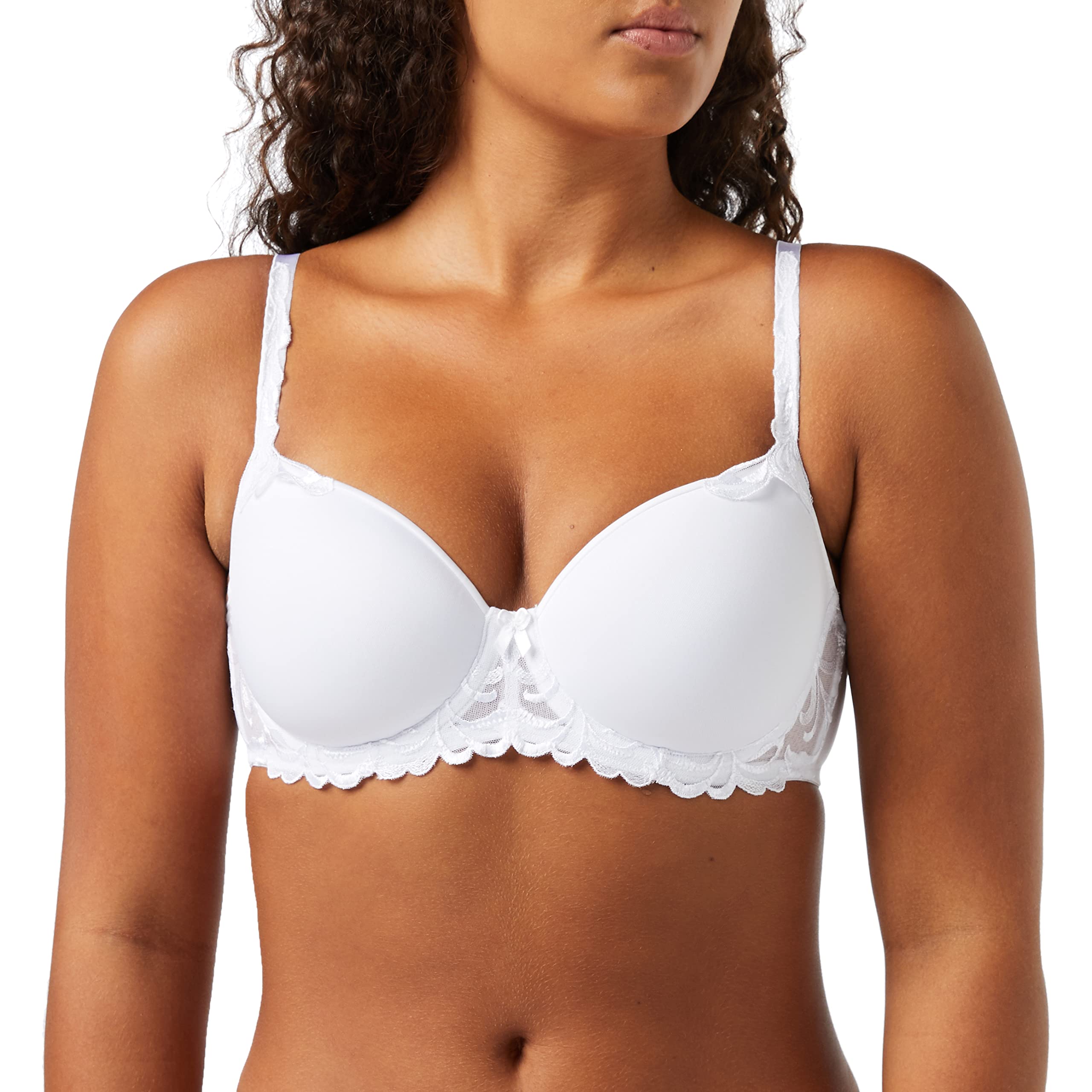Triumph Donna Modern Finesse Wp, Wired Padded Bra, White, 6C-image
