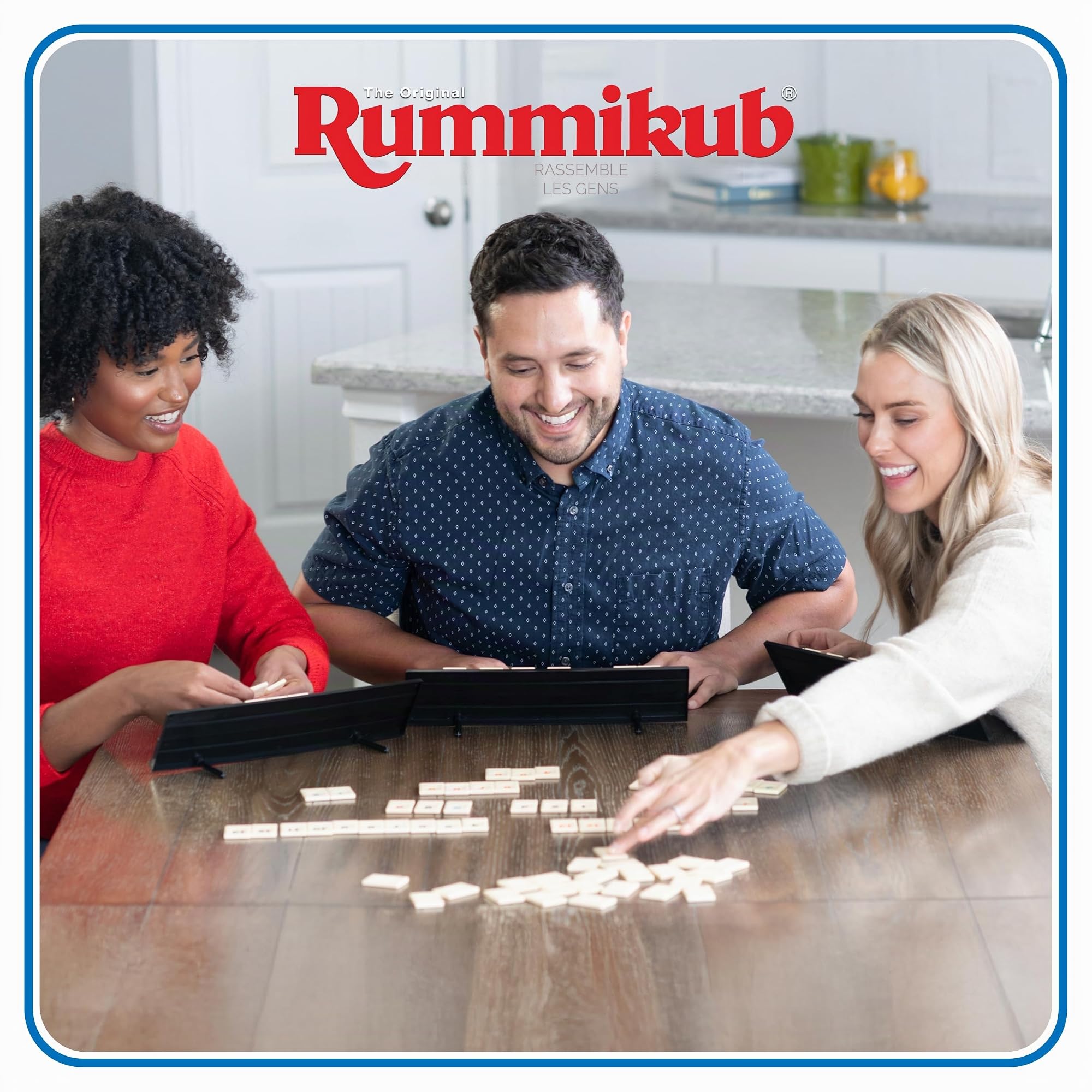 Rummikub Original Classic. El juego de mesa más Famoso Para todas Las Edades. Tríos o escaleras. Juego de números de estrategia. A partir de 6 años. Desarrollo de habilidades lógicas y matemáticas.