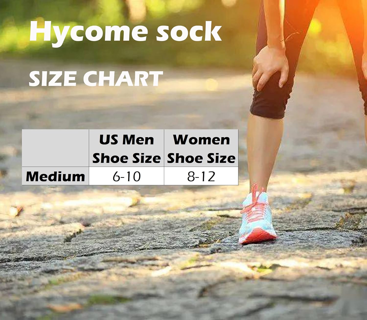 Hycome 5Pairs Men Women Sport Running Ankle Socks with Cushion Low Cut Athletic Sport Socks - Image 7