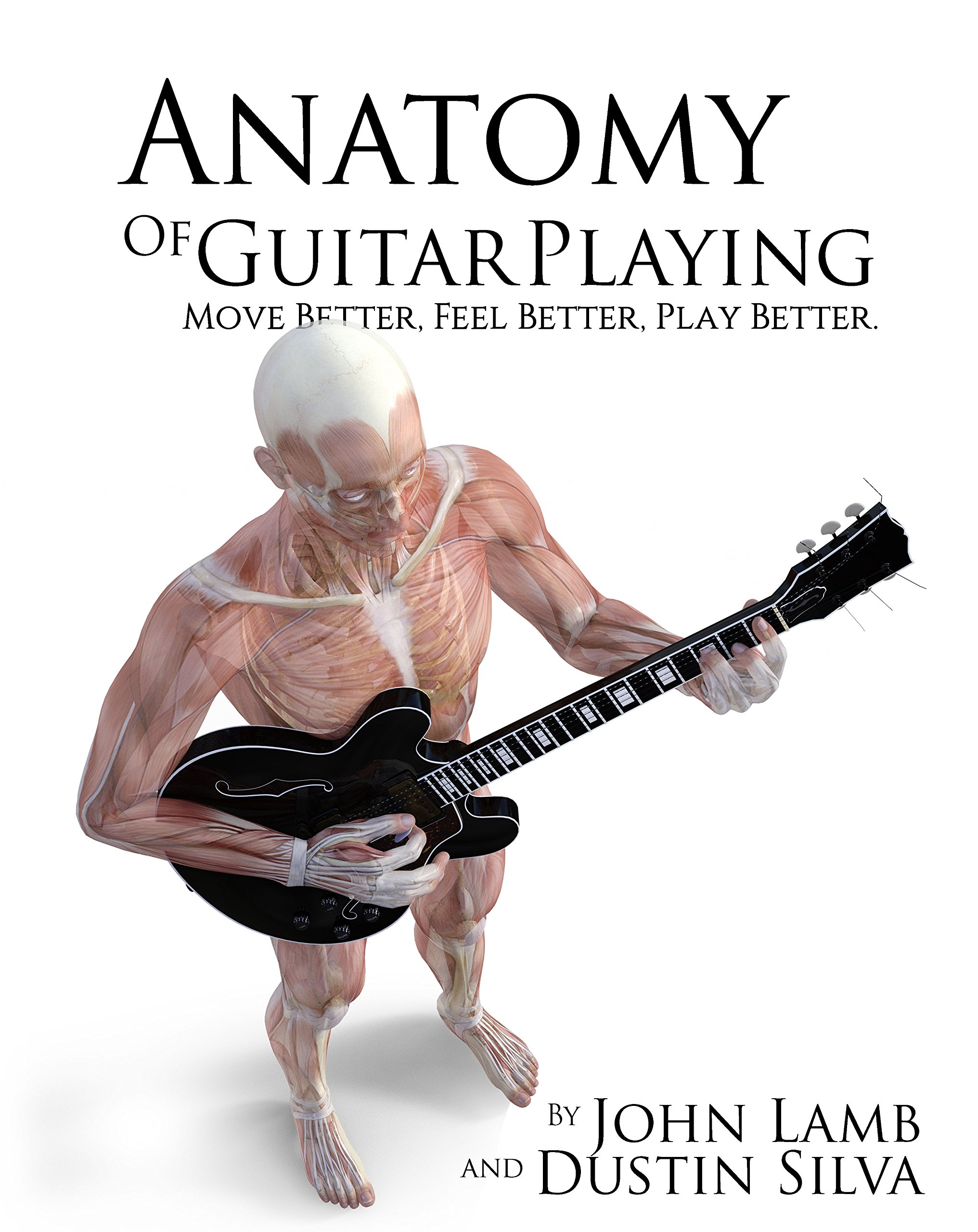 Livre de guitare anatomy pour perfectionner sa technique de jeu en anglais