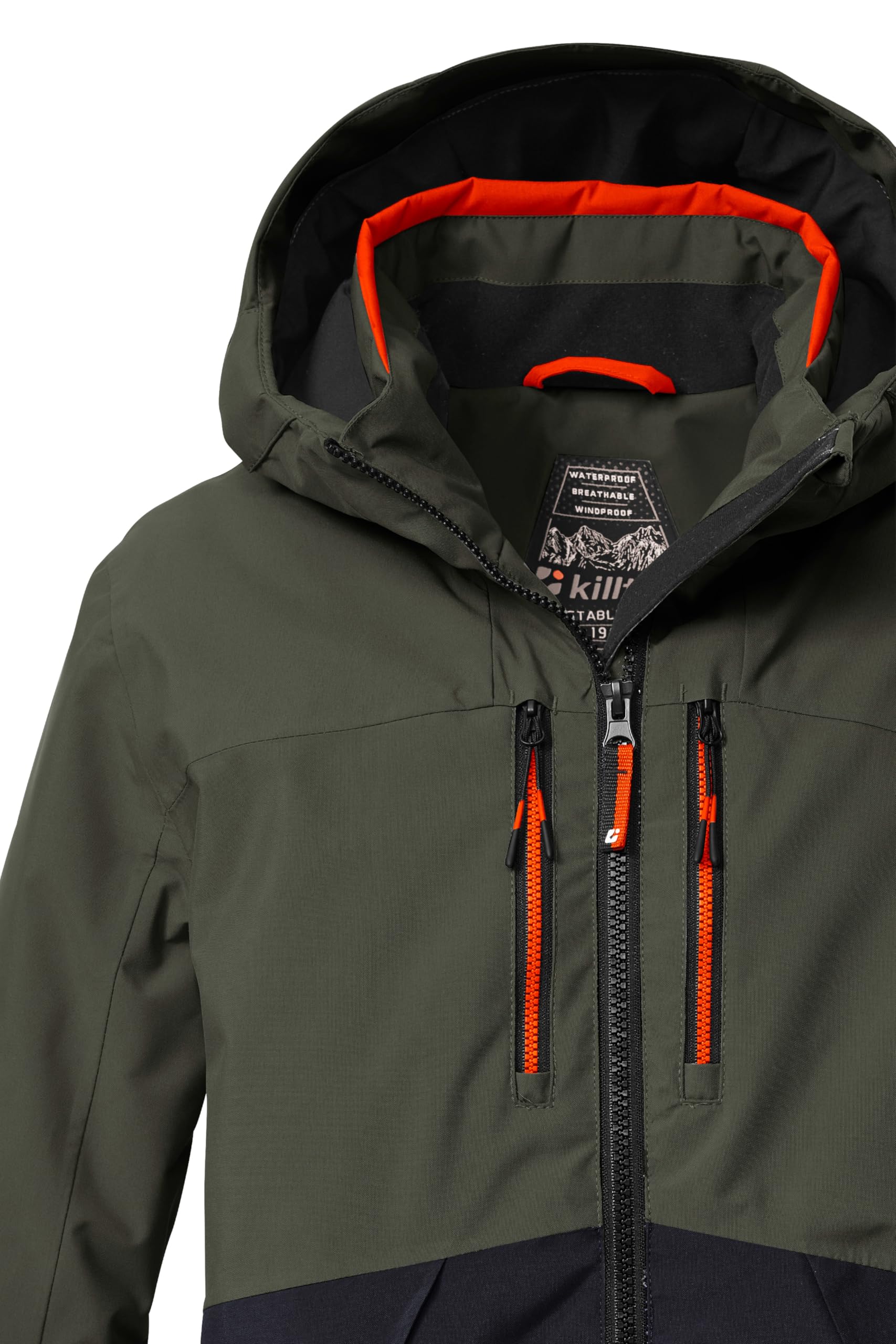 Killtec Jungen Ksw 201 Bys Ski Jckt Skijacke/Funktionsjacke mit Kapuze und Schneefang