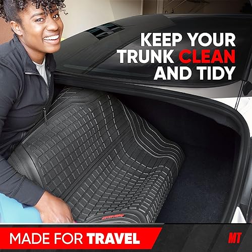 Miniatura 3 de Motor Trend DB220-B2 Revestimiento de goma FelxTough de protección total para autos Beige, Negro, Gray