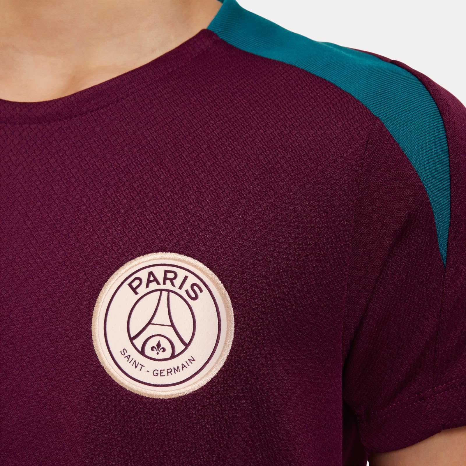 Nike PSG Y Nk DF Strk SS Top K Top Unisex - Bambini e Ragazzi