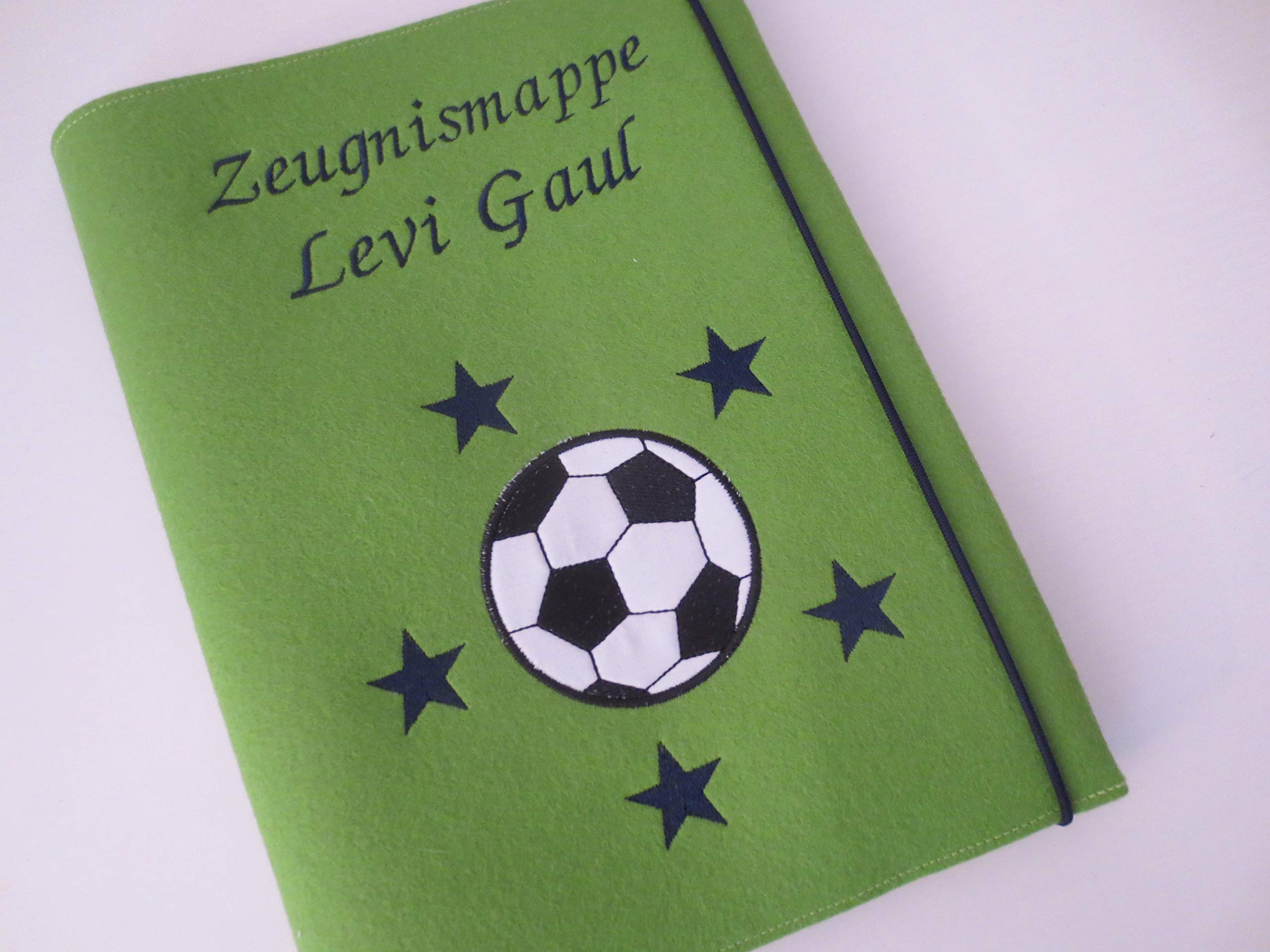 Zeugnismappe Wollfilz Mappe Zeugnisse DIN A4 Grundschule Schule