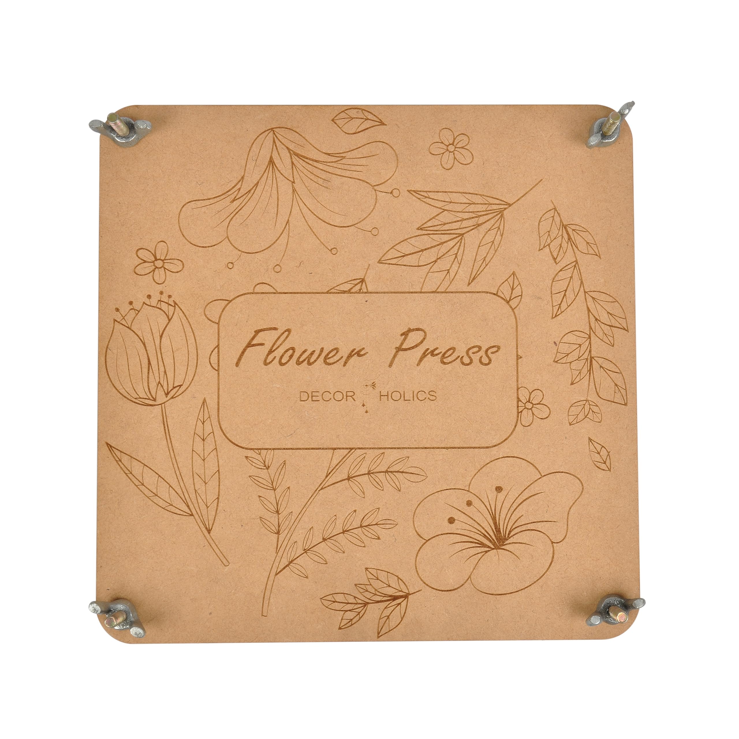 Decorholics Flower Press Lower Press Kit, Thickened Wooden Art Kit Plant Pressing Book Flower Press Leaves Press Kit for DIY Art Handicrafts Specimens Outdoor Learning (B0CGD57Y7R) Amazon Price History, Amazon Price Tracker