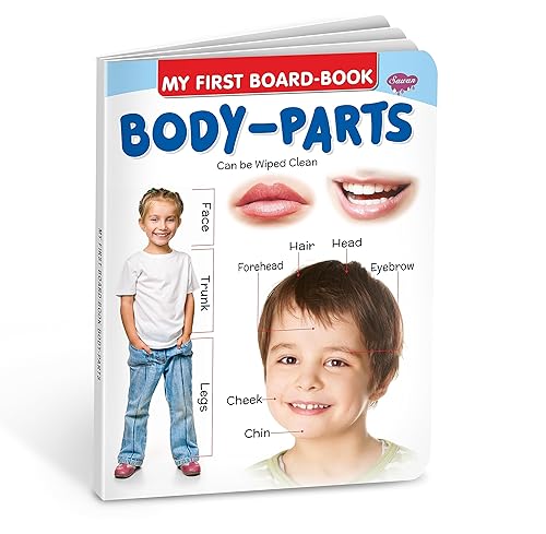 My First Board Books Body-Parts | Big Size Board Book For Kids By Sawan [Hardcover] Sawan