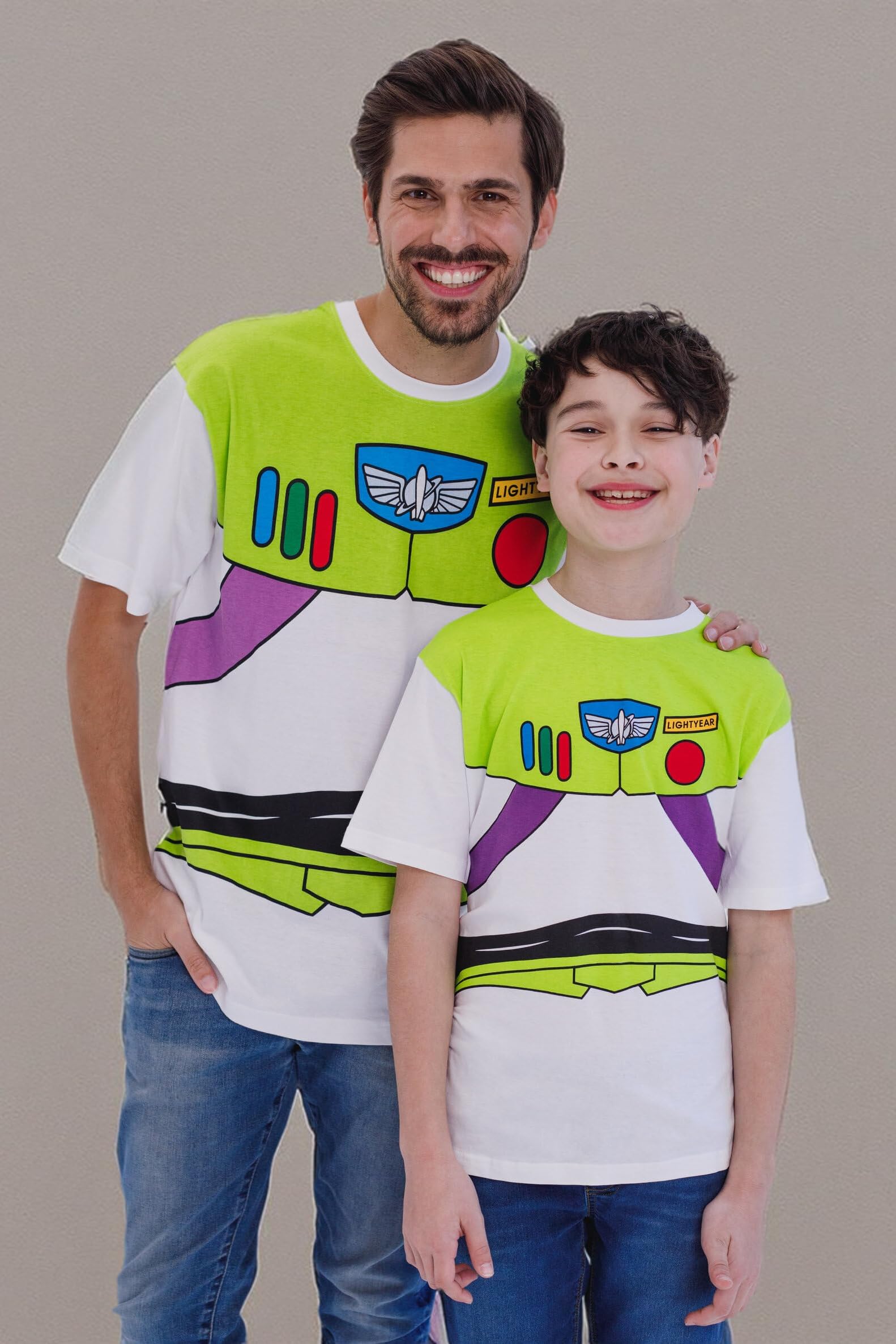 Disney Pixar Toy Story Woody Buzz Astral kosmita pasujący rodzinny t-shirt cosplay niemowlę do dorosłych