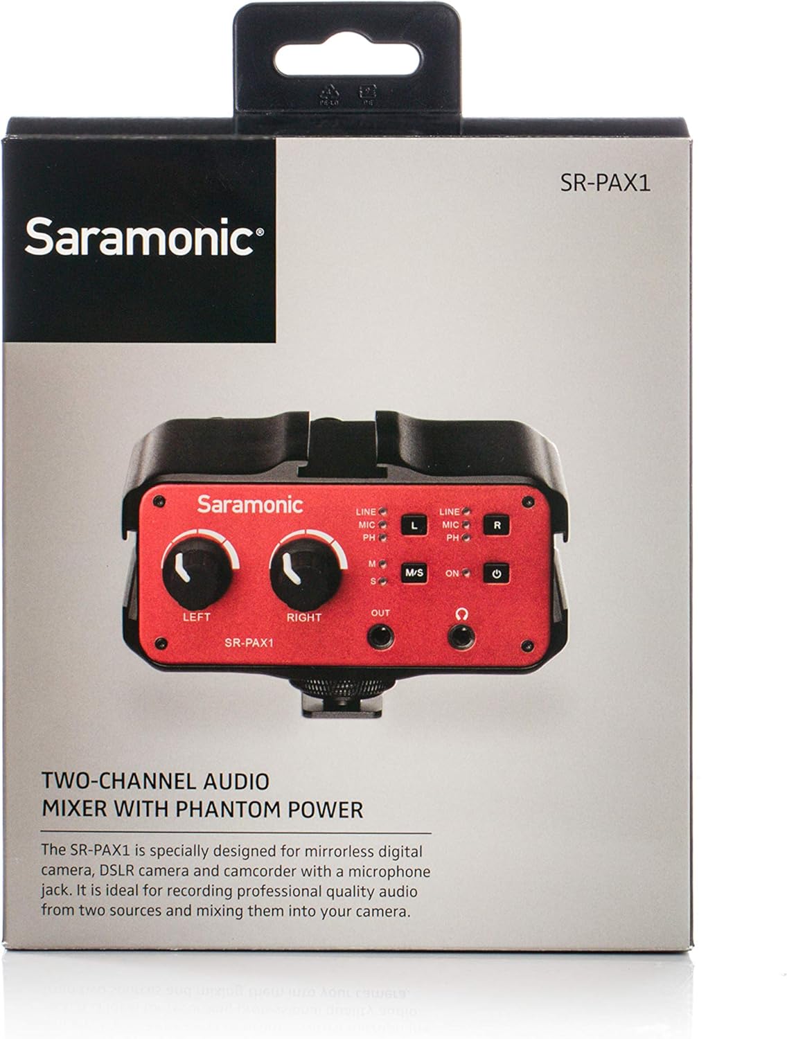 Bеѕt Rеvіеw Saramonic 2-Ch Audio Mixer with 3.5mm, XLR & 6.35mm Combo Inputs, PH Power, Headphone Monitor Jack, Integarted Shoe Mounts for DSLR Audio Mixer Preamp (SR-PAX1) 60% оƒƒ Dіѕсоunt Saramonic 2-Ch Audio Mixer with 3.5mm, XLR & 6.35mm Combo Inputs, PH Power, Headphone Monitor Jack, Integarted Shoe Mounts for DSLR Audio Mixer Preamp (SR-PAX1)