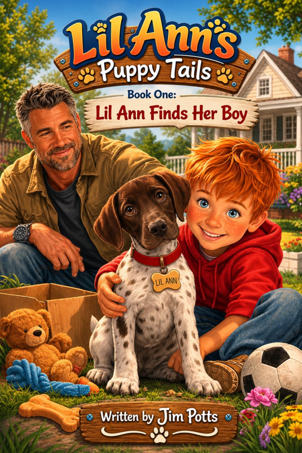 Lil Ann's Puppy Tails: Book One: Lil Ann Finds Her Boy