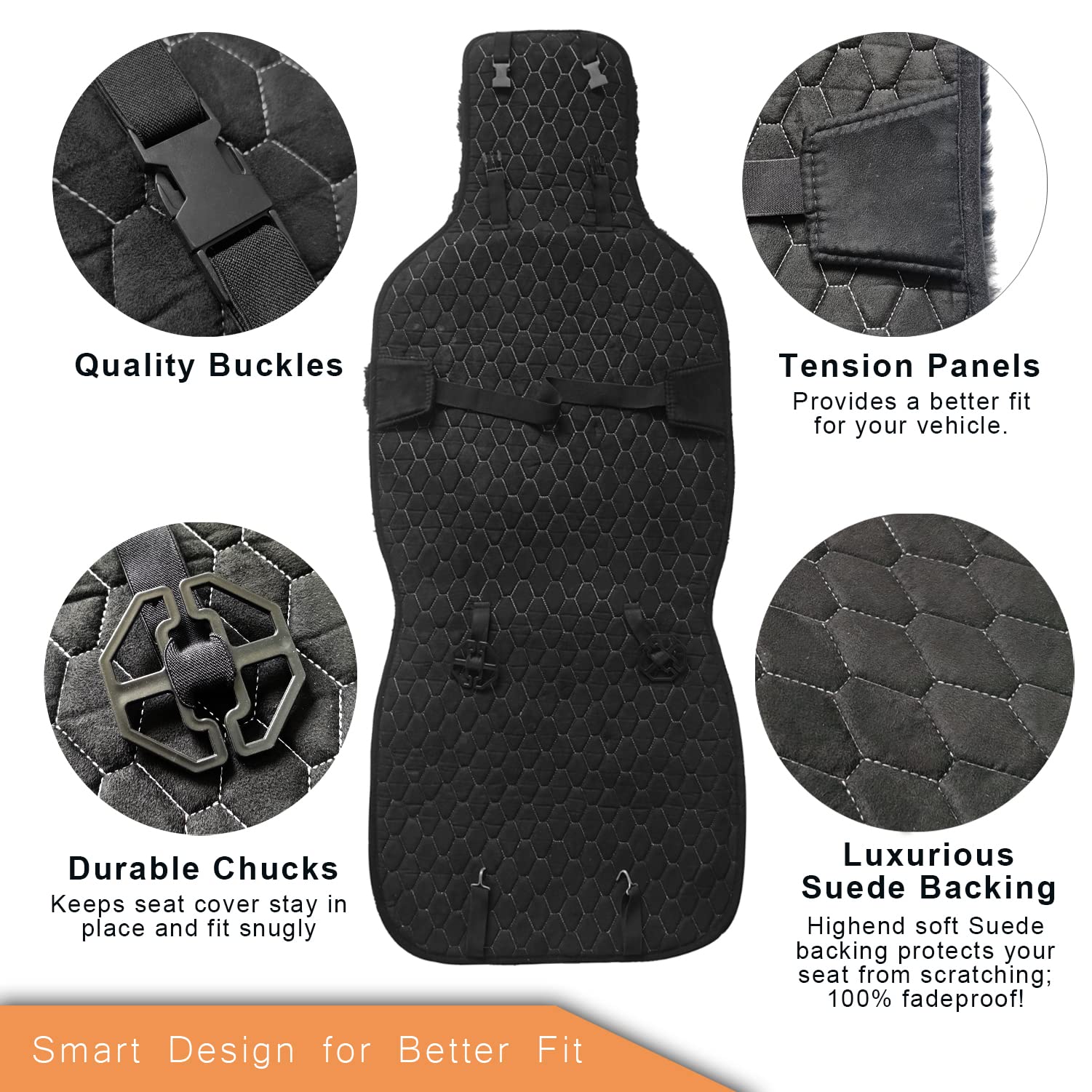 Genuine Australian Sheepskin Seat Cover | Extra Dense Pelt Universal Fit For Cars, SUVs, Trucks - View #6